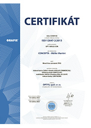 Certifikát ISO 12647–2:2013 CZ